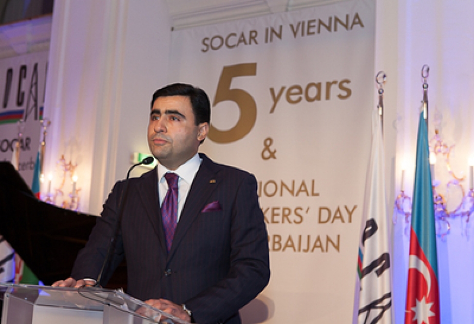 Austria hosts event on 5th anniversary of establishment of SOCAR`s Vienna office and Day of Oilmen