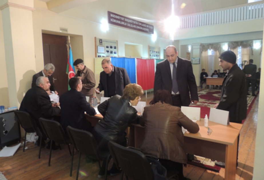 Les élections présidentielles se déroulent dans le calme à Gueytchay, Aghdach, Mingatchevir et Gabala