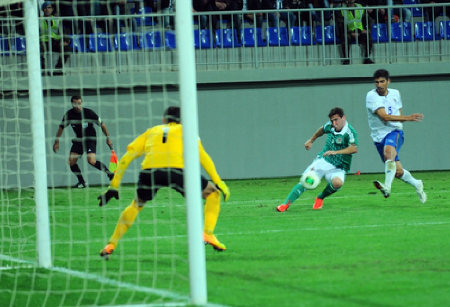 Сборная Азербайджана по футболу победила команду Северной Ирландии