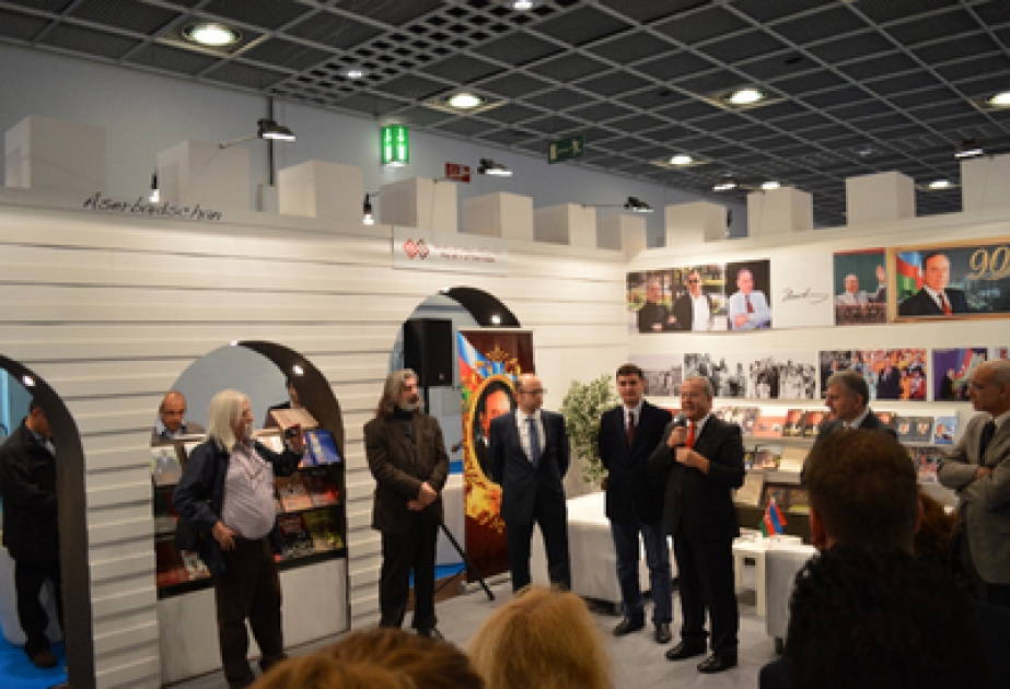 Book on 90th anniversary of national leader Heydar Aliyev launched as part of Frankfurt Book Fair