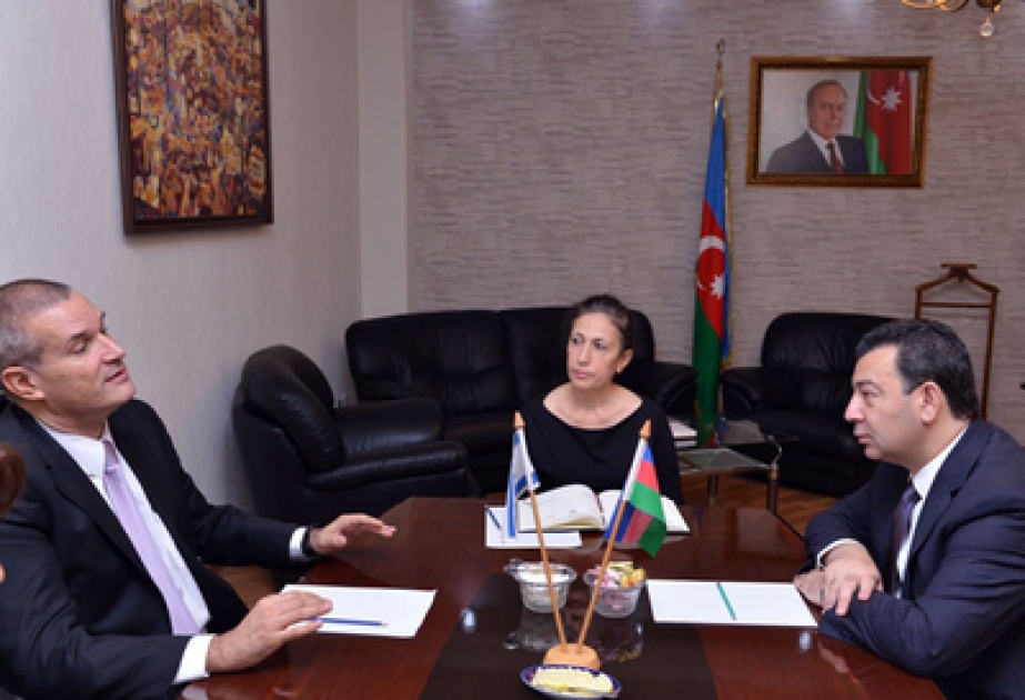 L’ambassadeur d’Israël en Azerbaïdjan a été à l’Université des Langues