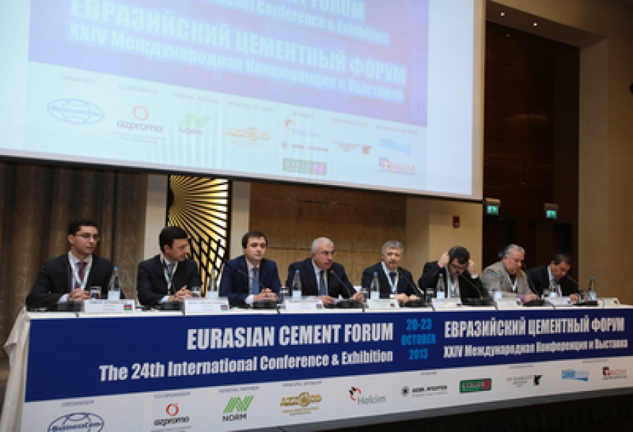 Baku hosting 2nd Eurasian Cement Forum
