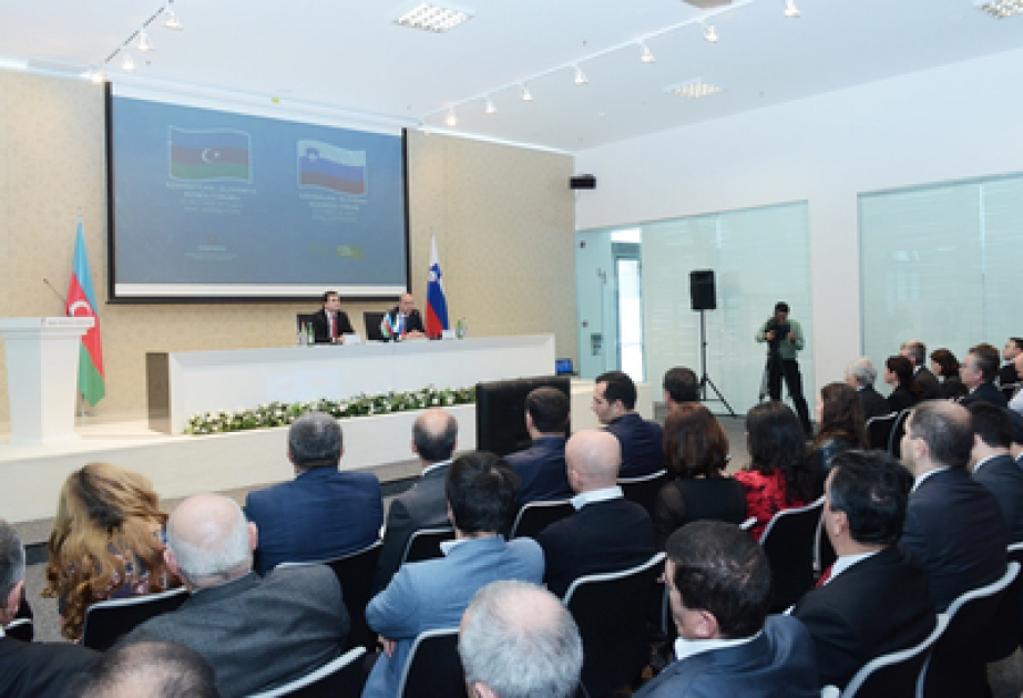 Azərbaycan-Sloveniya biznes forumu keçirilmişdir