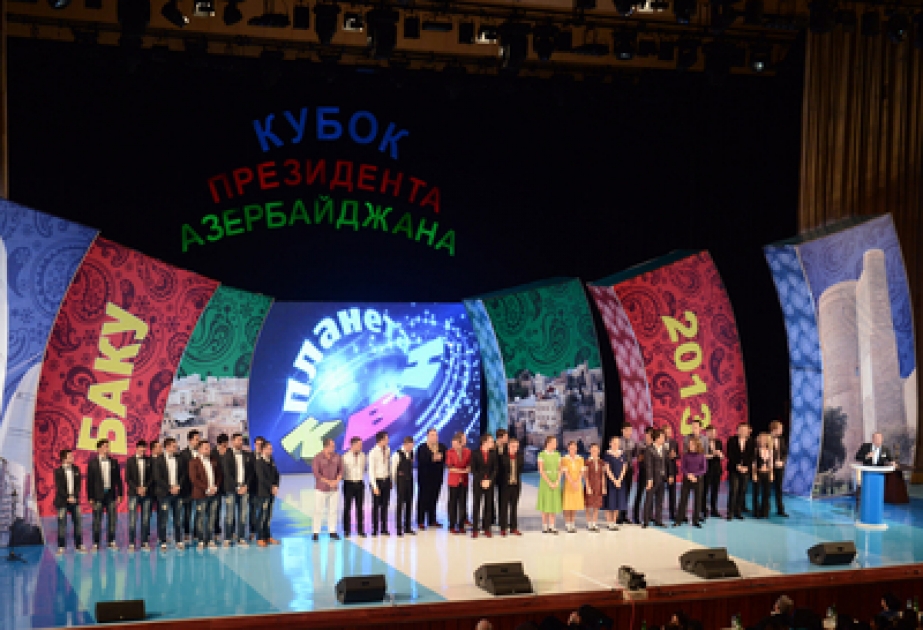 Завершился международный турнир «Клуба веселых и находчивых» за Кубок Президента Азербайджана