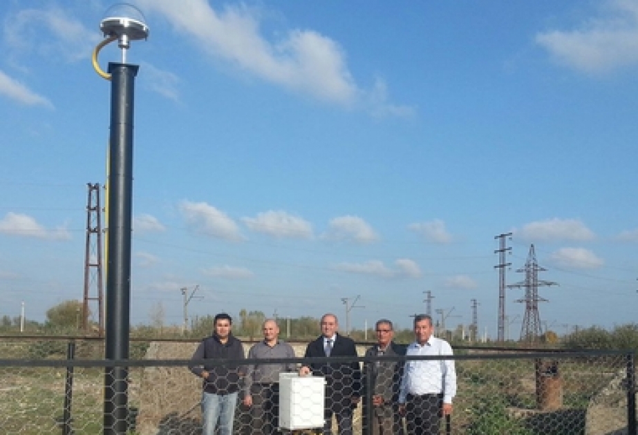 Saatlı rayonunda fəaliyyətə başlayan GPS stansiya unikallığı ilə seçilir