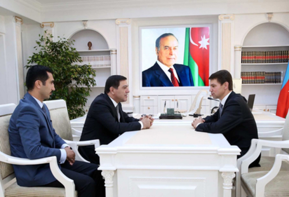 Ukraynanın Azərbaycandakı səfiri Binəqədi Rayon İcra Hakimiyyətində olmuşdur