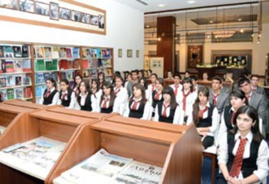 Naxçıvan şəhərində fəaliyyət göstərən Heydər Əliyev Muzeyində ingilis dilində açıq dərs keçilmişdir