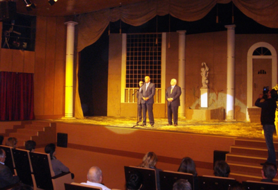Şəki Dövlət Dram Teatrı qapılarını yenidən sənətsevərlərin üzünə açmışdır