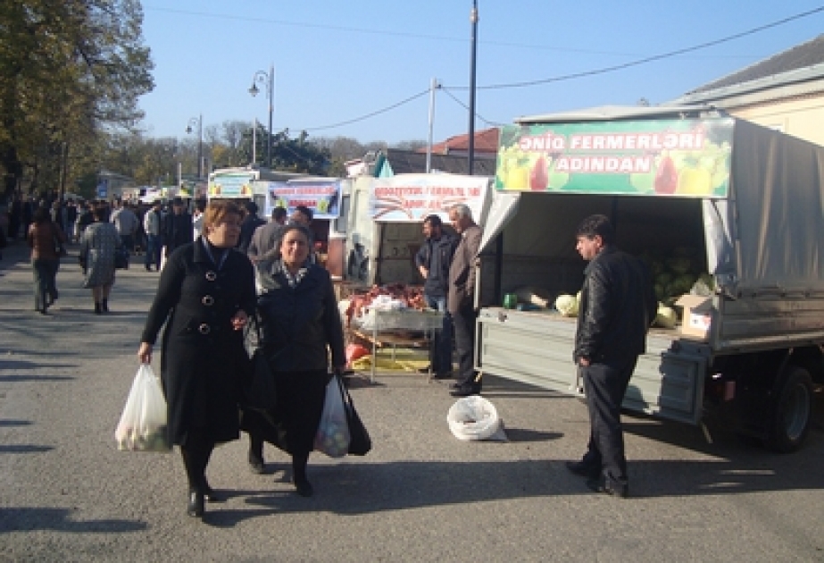 Qusarda kənd təsərrüfatı işçilərinin peşə bayramı münasibətilə yarmarka təşkil olunmuşdur