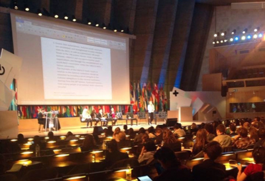 “Böyük İpək Yolu” Beynəlxalq Gənclər İttifaqı UNESCO-nun Forumunda təmsil olunmuşdur