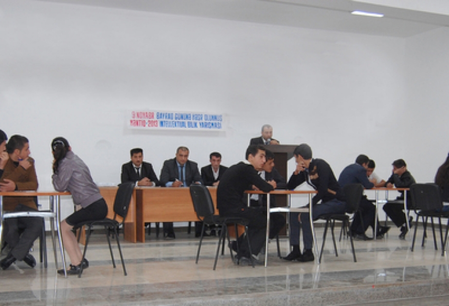 Masallıda “Məntiq-2013” intellektual oyunları üzrə rayon birinciliyi keçirilmişdir