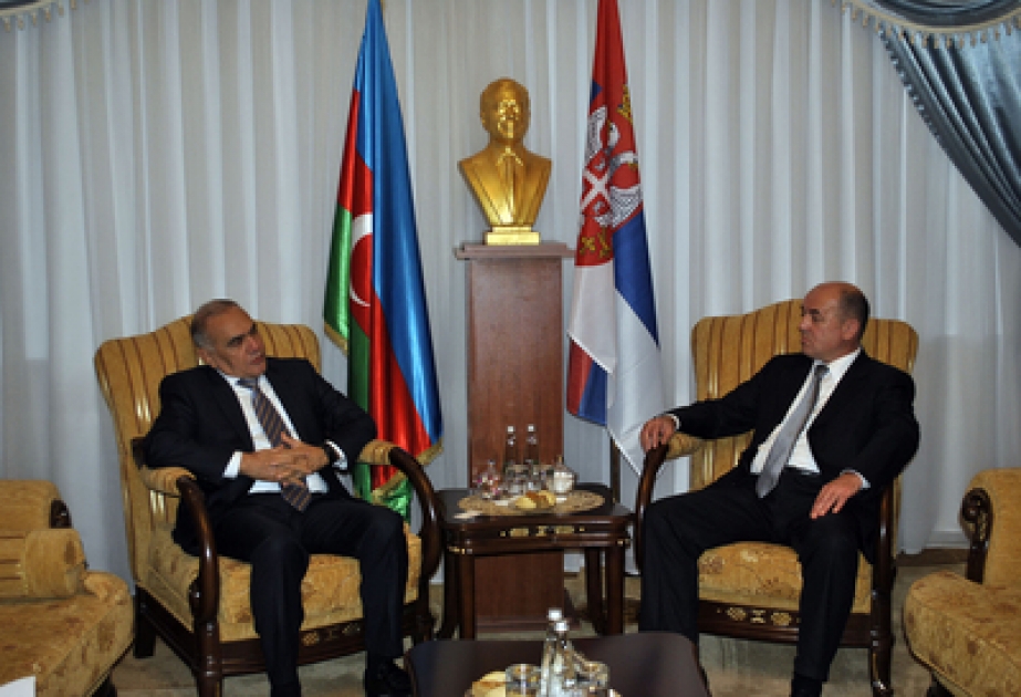 إشادة بمستوى تطور العلاقات الثنائية بين أذربيجان وصربيا