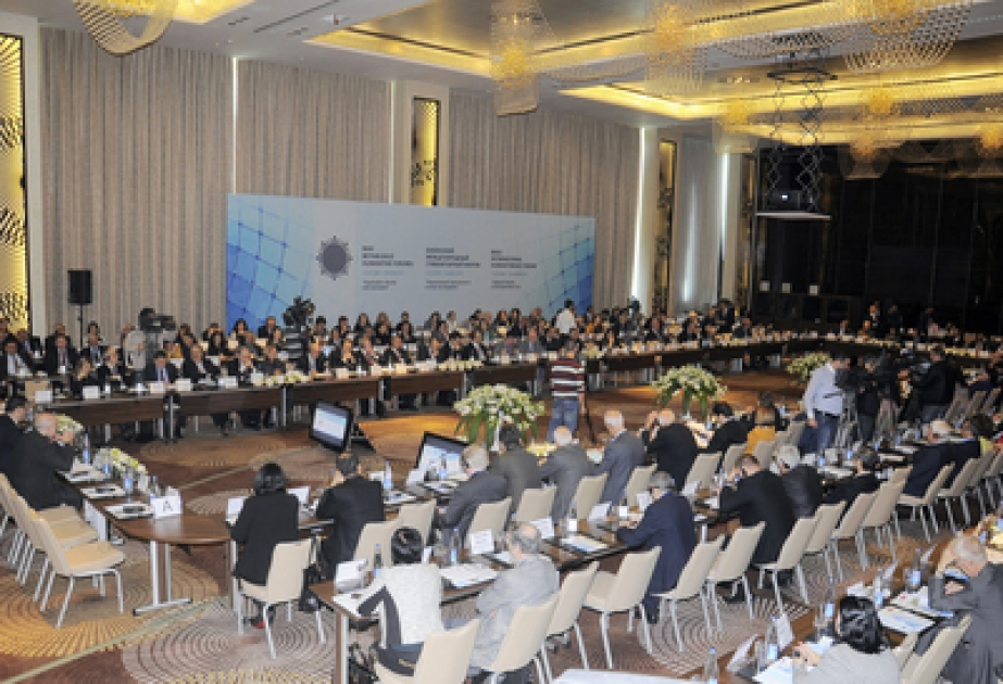 Roundtable on “National Identity in the Postmodern Era” held as part of 3rd Baku International Humanitarian Forum