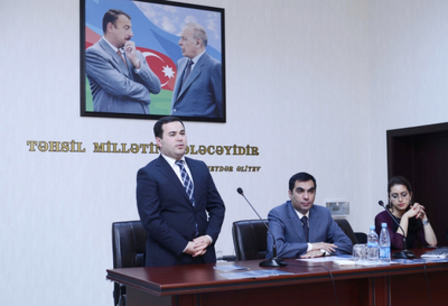 Azərbaycan Respublikasının Prezidenti yanında Gənclər Fondunun sədri Bakı Ali Neft Məktəbində olmuşdur