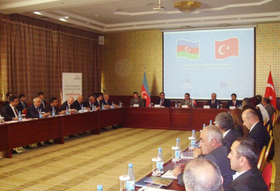 Gəncədə Azərbaycan-Türkiyə biznes forumu keçirilmişdir