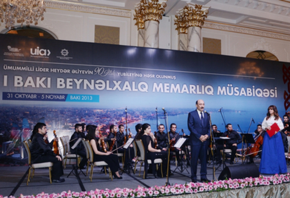 Birinci Bakı Beynəlxalq Memarlıq Mükafatı müsabiqəsi başa çatmışdır