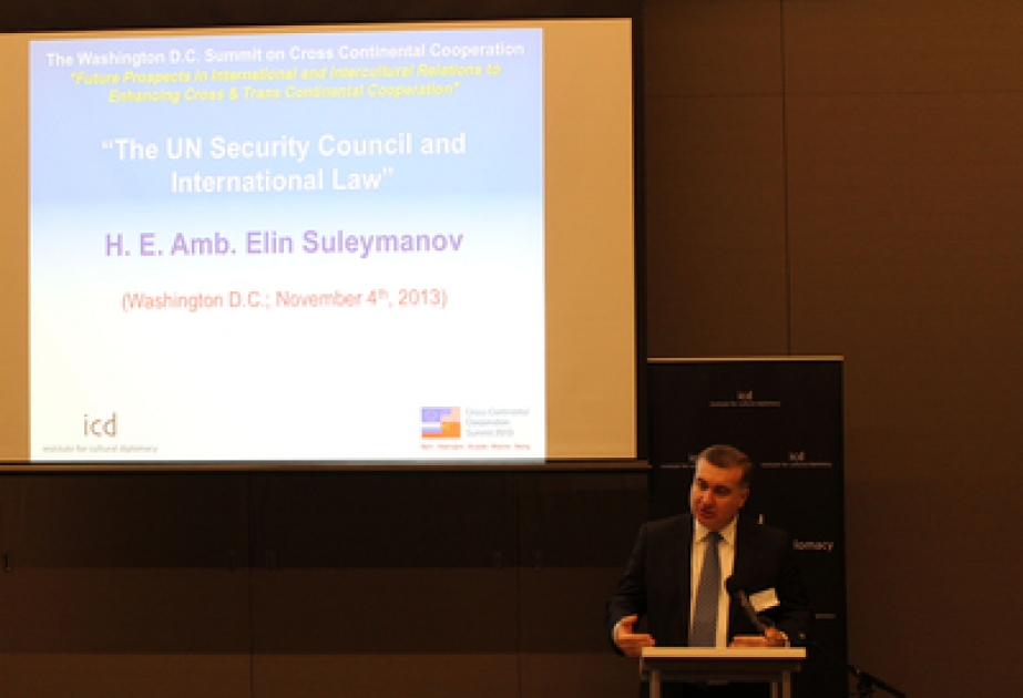 Azerbaijan’s Ambassador to U.S. addresses ICD conference in Washington