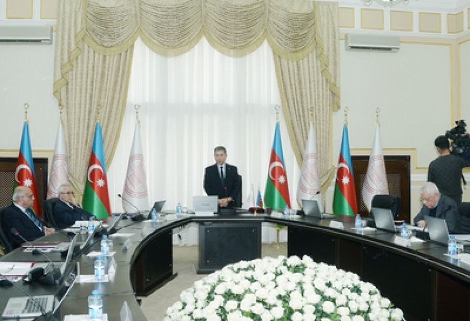 Azərbaycan Milli Elmlər Akademiyası Rəyasət Heyətinin növbəti iclası olmuşdur