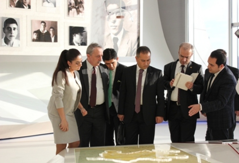 Türkiyə Respublikasının nümayəndə heyəti Heydər Əliyev Mərkəzində olmuşdur