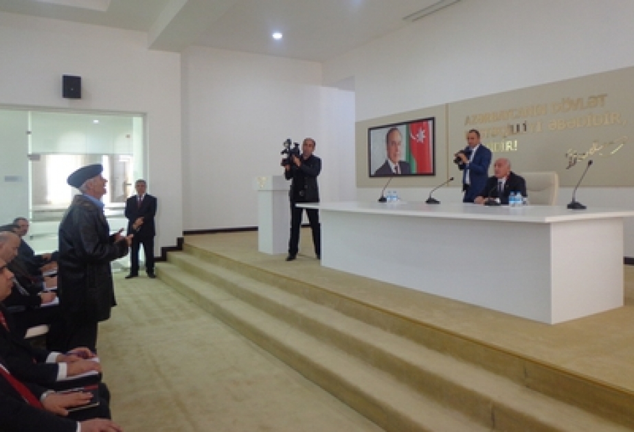 Dövlət Torpaq və Xəritəçəkmə Komitəsinin sədri Qubada bölgə sakinlərini qəbul etmişdir