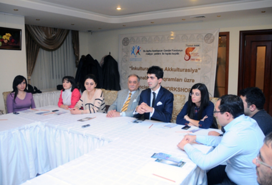“İnkulturasiya və akkulturasiya” beynəlxalq proqramları üzrə seminar öz işinə başlamışdır