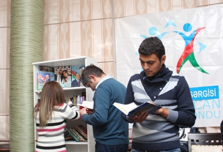 Sumqayıtda “Canlı Kitablar” çərçivəsində kitab sərgisi keçirilmişdir