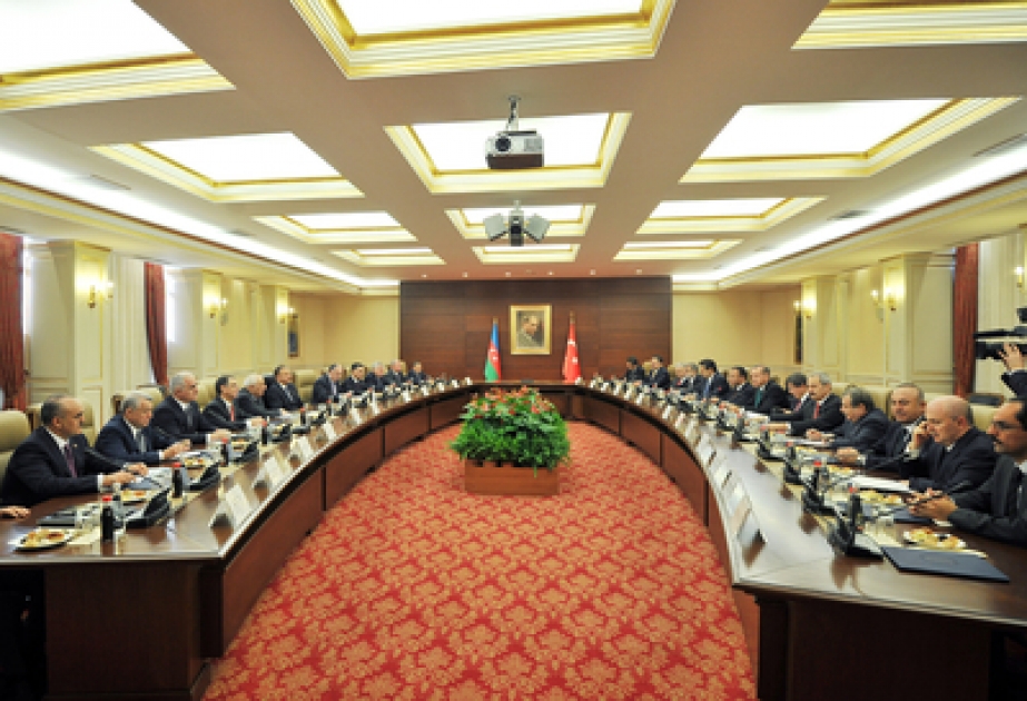 Azerbaijan-Turkey High Level Cooperation Council holds 3rd session VİDEO