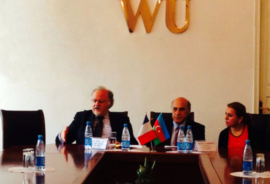 L’ambassadeur de France en Azerbaïdjan a été à l’Université de l’Ouest