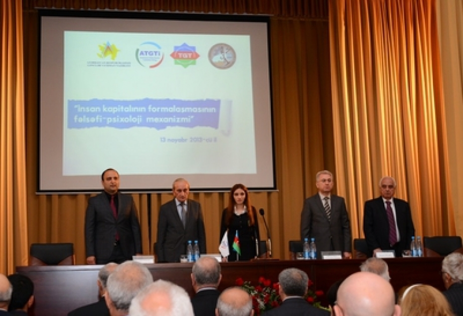 Azərbaycan Tələbə Gənclər Təşkilatları İttifaqı “İnsan kapitalının formalaşmasının fəlsəfi-psixoloji mexanizmi” mövzusunda konfrans keçirmişdir