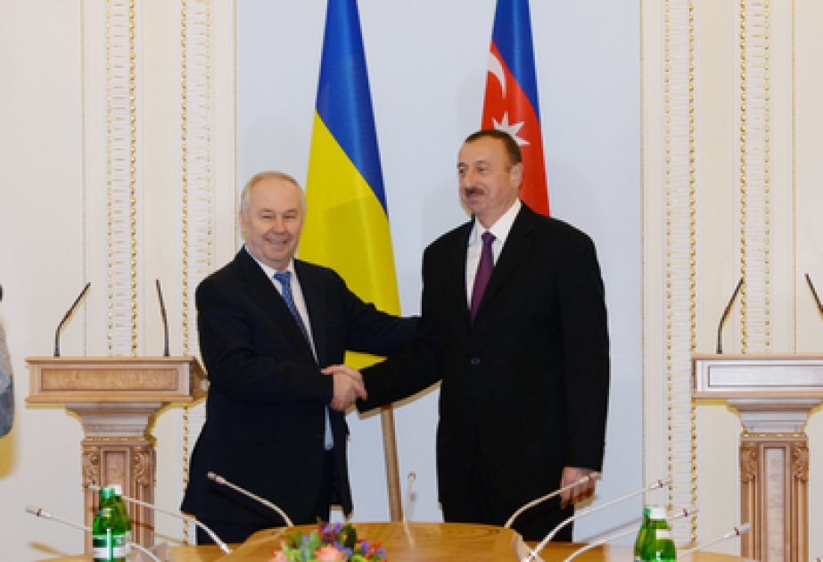Le président azerbaïdjanais Ilham Aliyev a rencontré le président de la Rada suprême d’Ukraine VİDEO