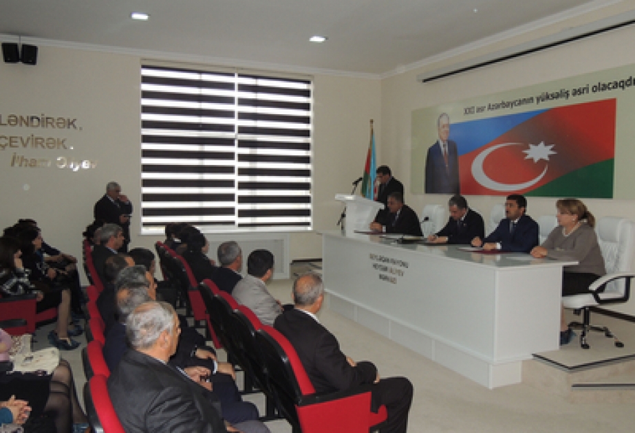 Beyləqanda Yeni Azərbaycan Partiyasının yaranmasının 21-ci ildönümü qeyd olunmuşdur