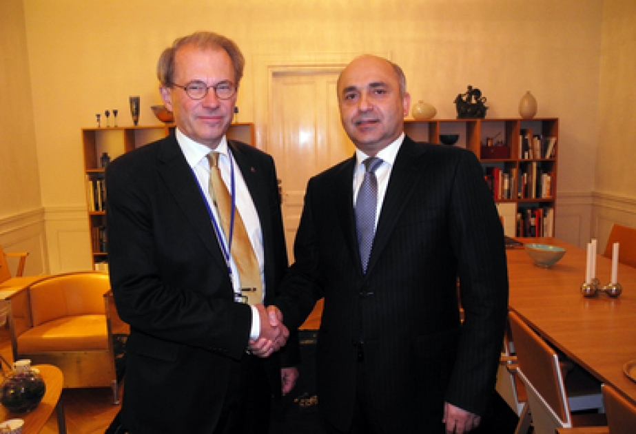 Es fand ein Meinungsaustausch über die Entwicklung der aserbaidschanischen-schwedischen Beziehungen statt
