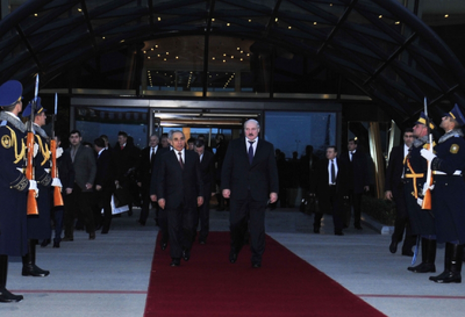La visite officielle du président biélorusse Alexandre Loukachenko en Azerbaïdjan a touché à sa fin