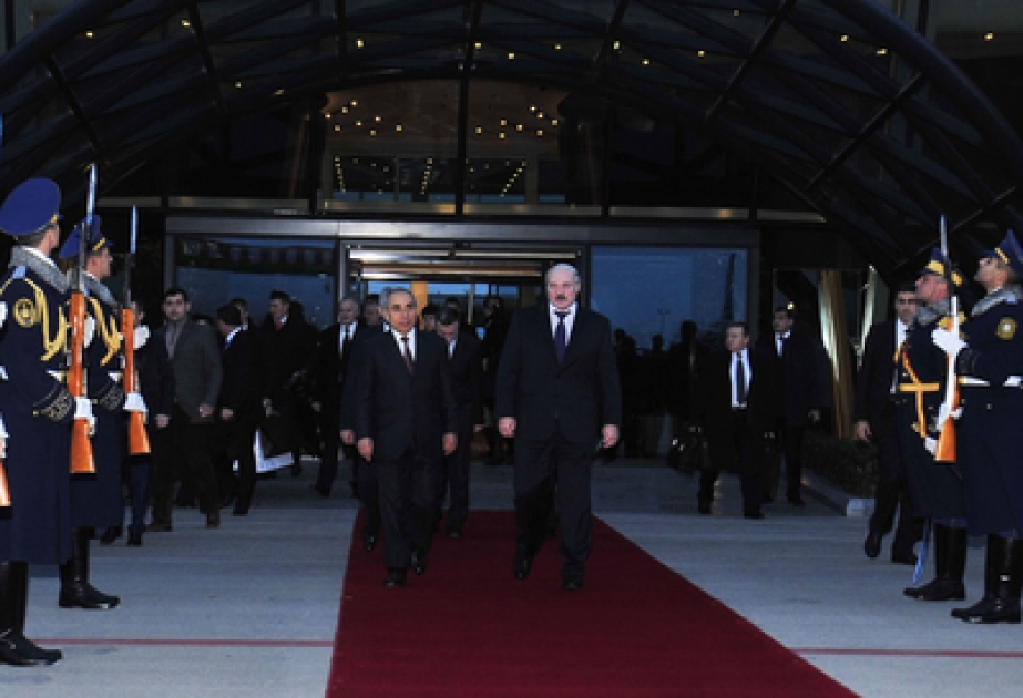 Offizieller Besuch des belarussischem Präsidenten Alexander Lukaschenko in Aserbaidschan ist zu Ende gegangen