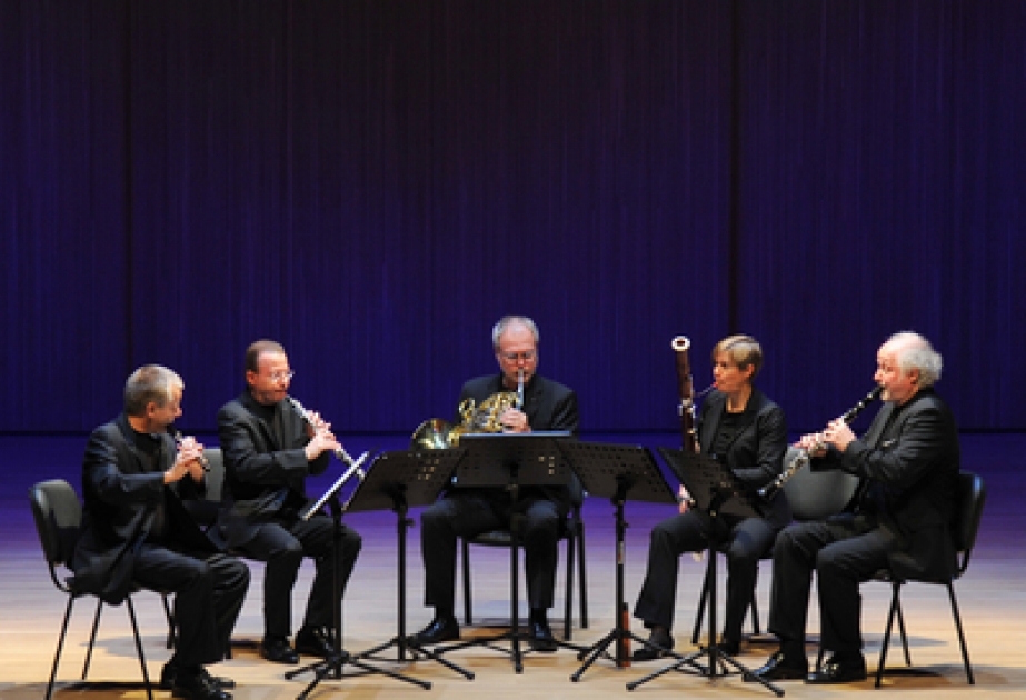 Heydər Əliyev Mərkəzində Berlin Filarmoniyasının nəfəsli alətlər kvintetinin iştirakı ilə klassik musiqi gecəsi keçirilmişdir
