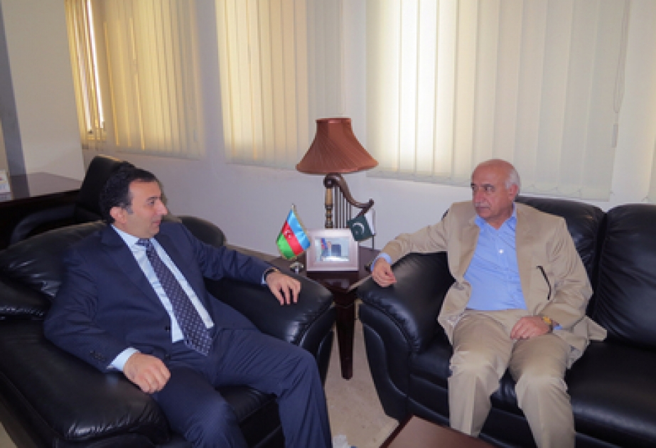 Chief Minister of Pakistan`s Balochistan province visits Azerbaijani Embassy