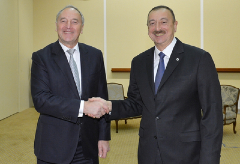 Entretien entre le président azerbaïdjanais Ilham Aliyev et son homologue letton Andris Berzins VİDEO