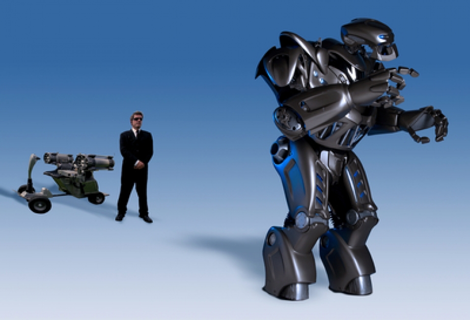 Titan the Robot in Azerbaijan for first time among CIS countries