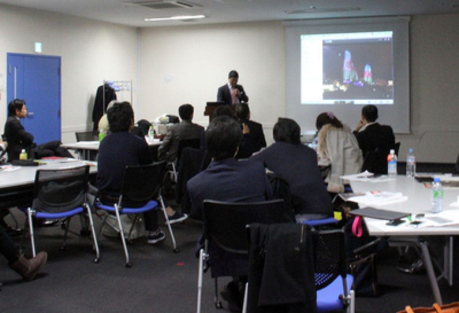 Series of presentations on development of Azerbaijan held in Japan