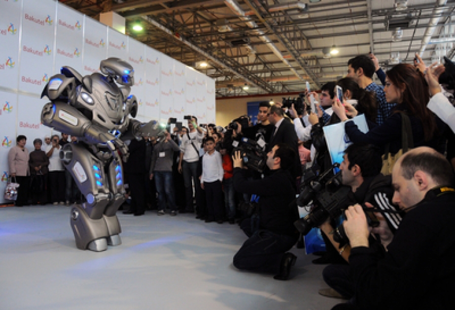 Titan the Robot in Azerbaijan for first time among CIS countries