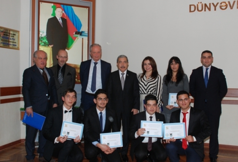 Пять студентов Азербайджанского государственного экономического университета получили стипендию Международного фонда братьев Нобель за 2013 год