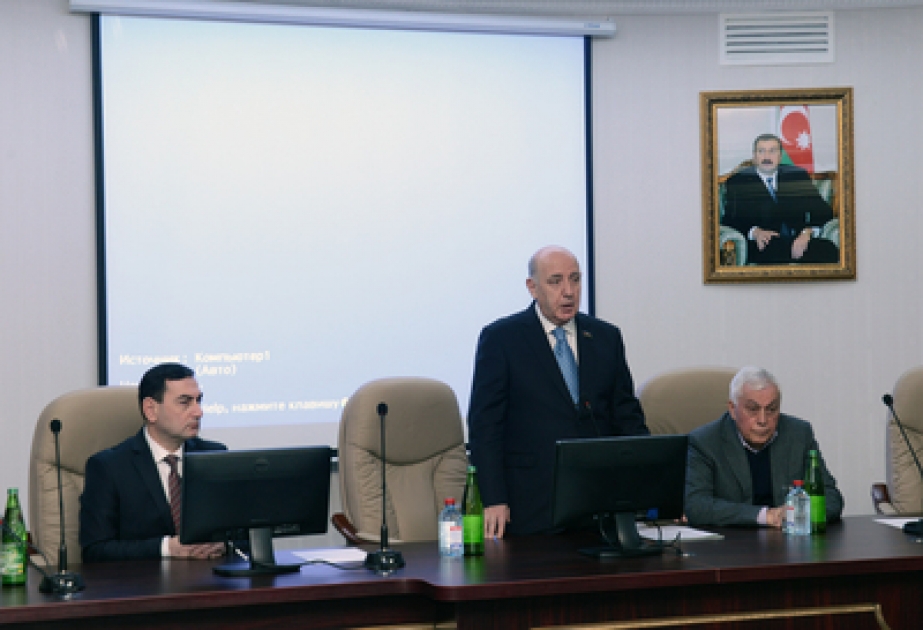 Обсужден годовой отчет о работе Отделения биологических и медицинских наук Академии наук Азербайджана