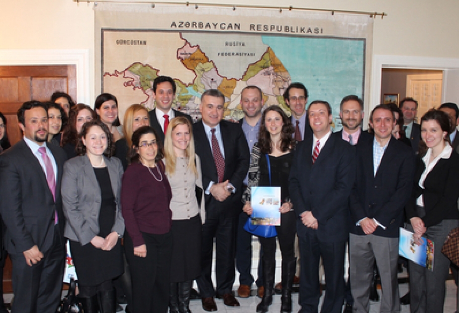 Etats-Unis: rencontre avec les membres du groupe ACCESS, branche du Comité juif américain, à l’ambassade d’Azerbaïdjan