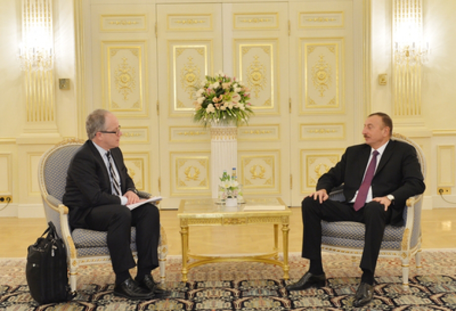 Le président azerbaïdjanais Ilham Aliyev s’est entretenu avec Jonathan Elkind, Secrétaire américain chargé de l’Energie VIDEO
