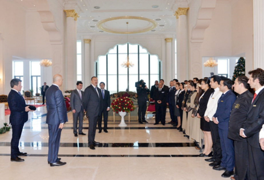 Le président Ilham Aliyev a pris part à l’ouverture du complexe hôtelier «Rixos Quba Azerbaijan» VIDEO