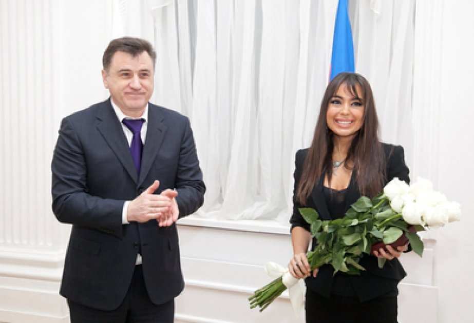 Вице-президент Фонда Гейдара Алиева Лейла Алиева награждена медалью "За заслуги перед Волгоградской областью" ВИДЕО