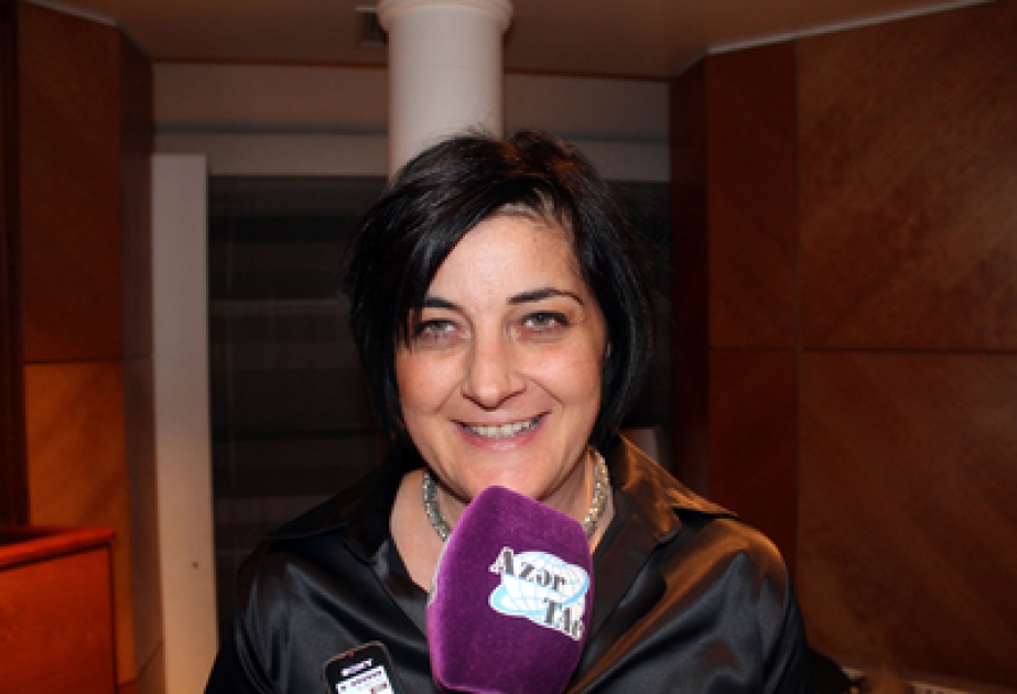 Paola Casagrande : Nous avons l'intention de réaliser des projets importants pour transmettre les réalités azerbaïdjanaises à la communauté italienne