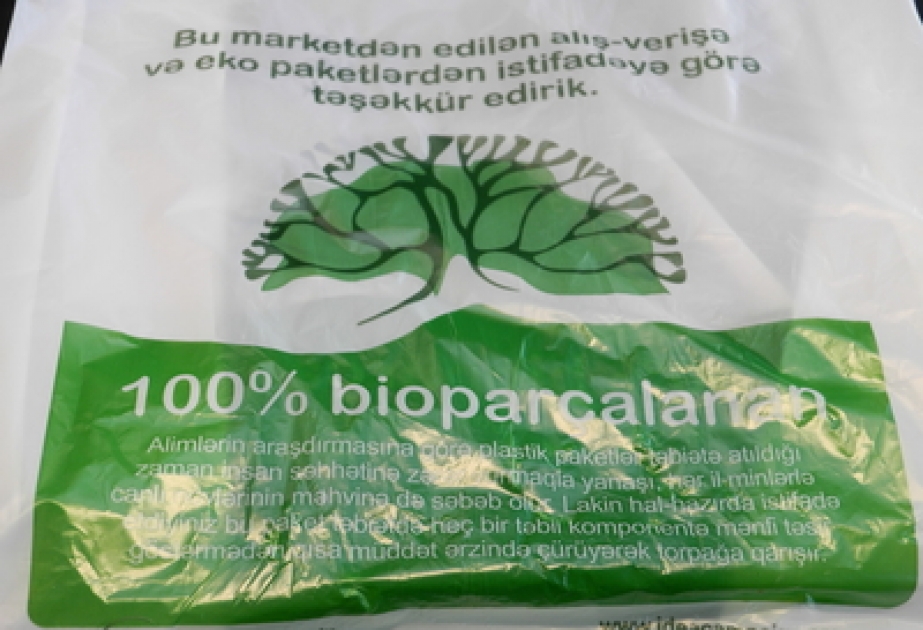IDEA İctimai Birliyi Azərbaycanda ilk dəfə olaraq bioparçalanan paketlərin istifadəsinə start vermişdir