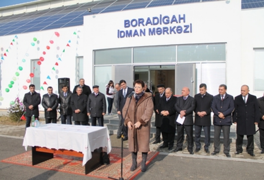 Masallı rayonunun Boradigah qəsəbəsində alternativ enerji ilə işləyən idman mərkəzi istifadəyə verilmişdir