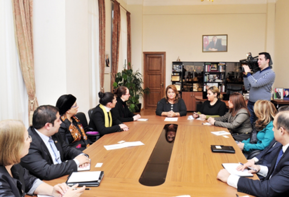 Les perspectives de ma coopération azerbaïdjano-mexicaine dans le domaine de la résolution des problèmes de famille, de femme et d’enfant ont été discutées